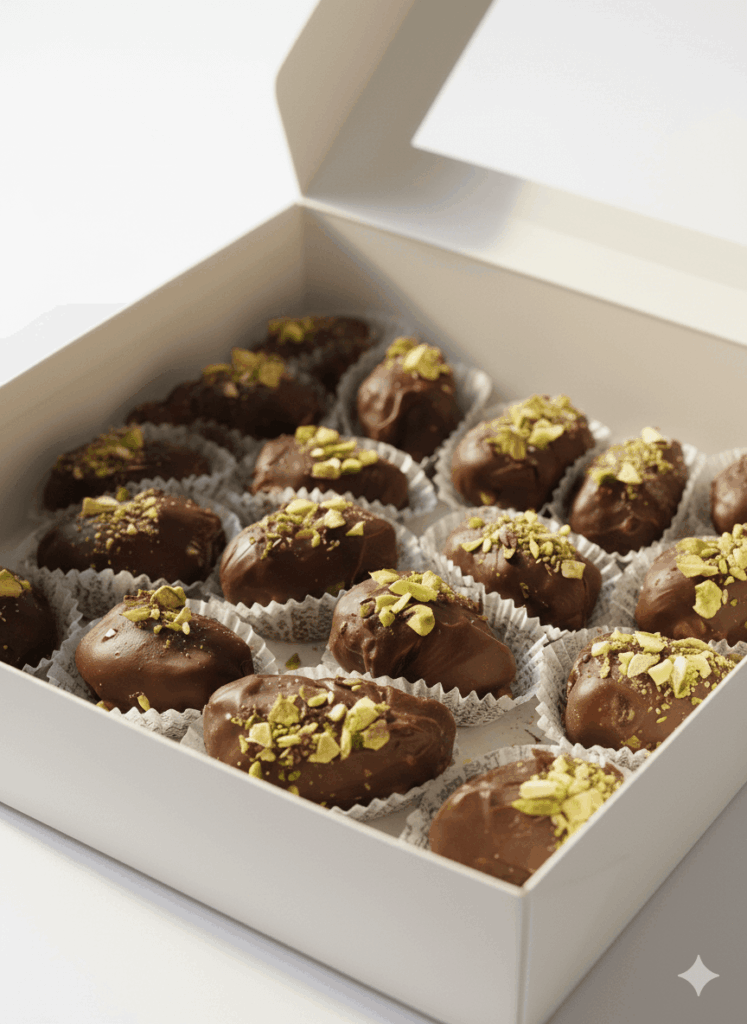 Date with Pistachio & Chocolate